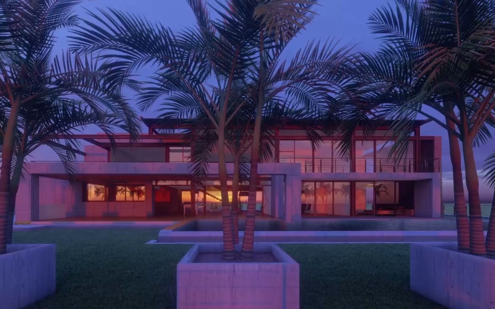 lumion9系列教学视频建筑室外黄昏场景照明效果图howtomakeexterior