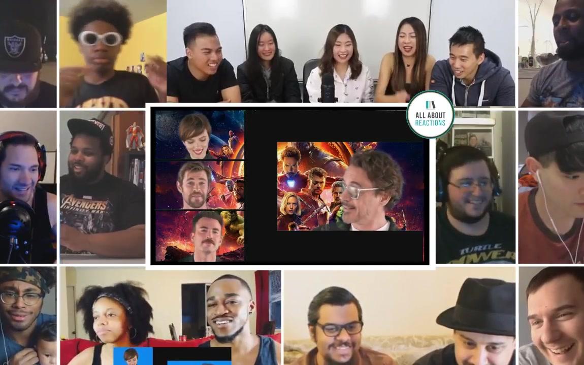 [图]YouTube网友观看复联卡司翻唱《The Marvel Bunch》时的反应