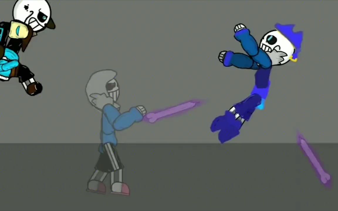 我的世界:ink sans大战尘埃sans家族,第三阶段大佬压轴出场