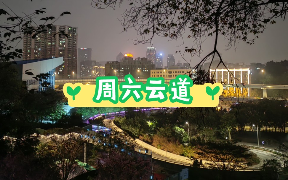 [图]原来，夜晚的广州云道是这样的！