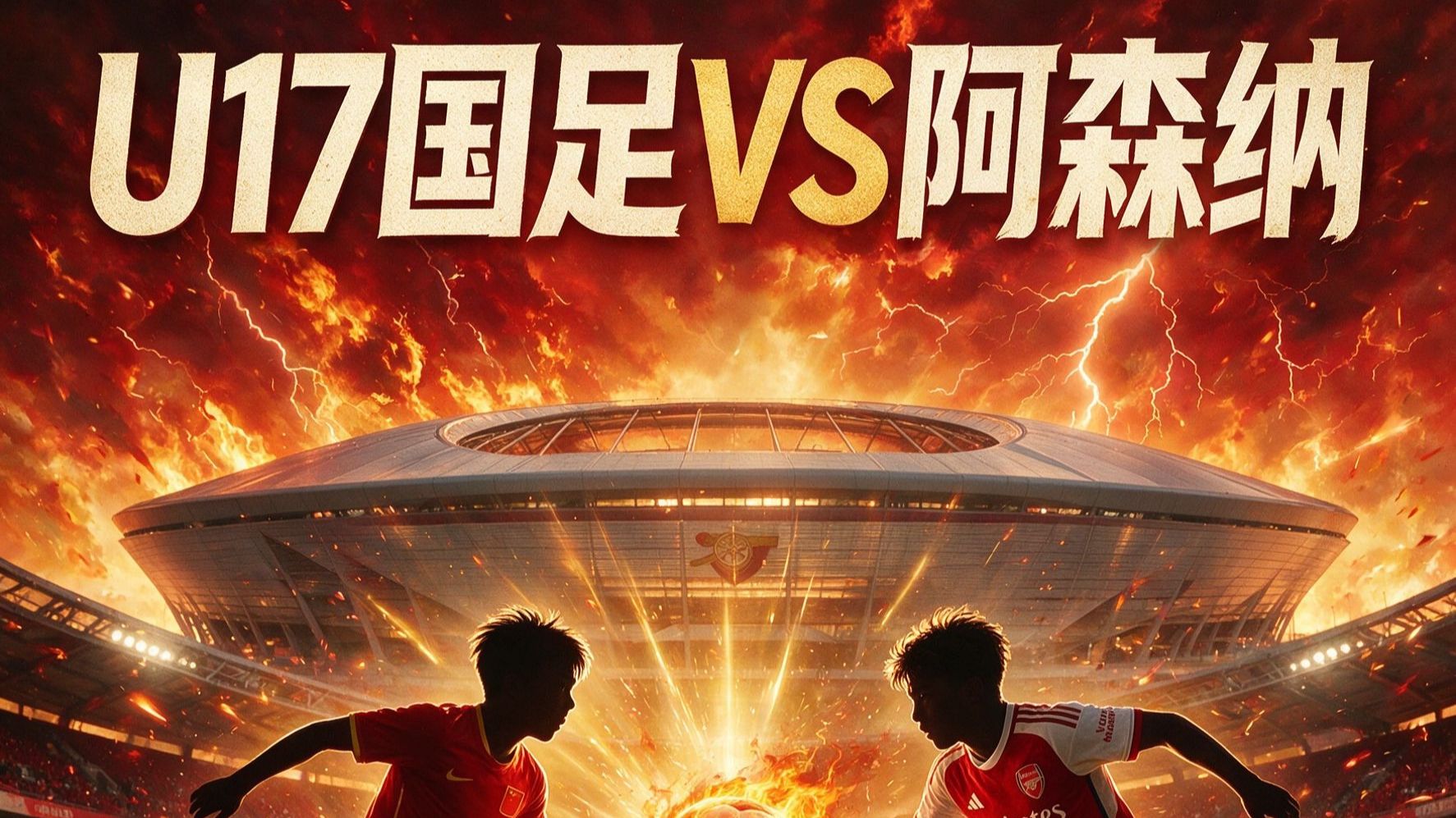周日下午阿森纳争冠？U17国足：再赢一次⚽🔥
