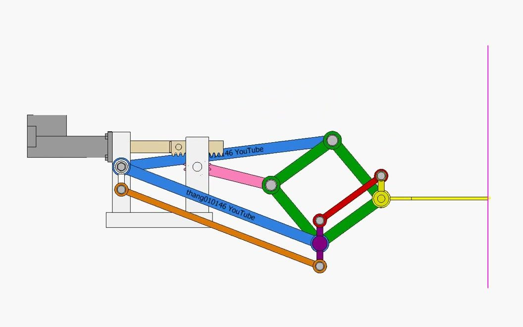 peaucellier linkage 珀塞利埃連桿機構