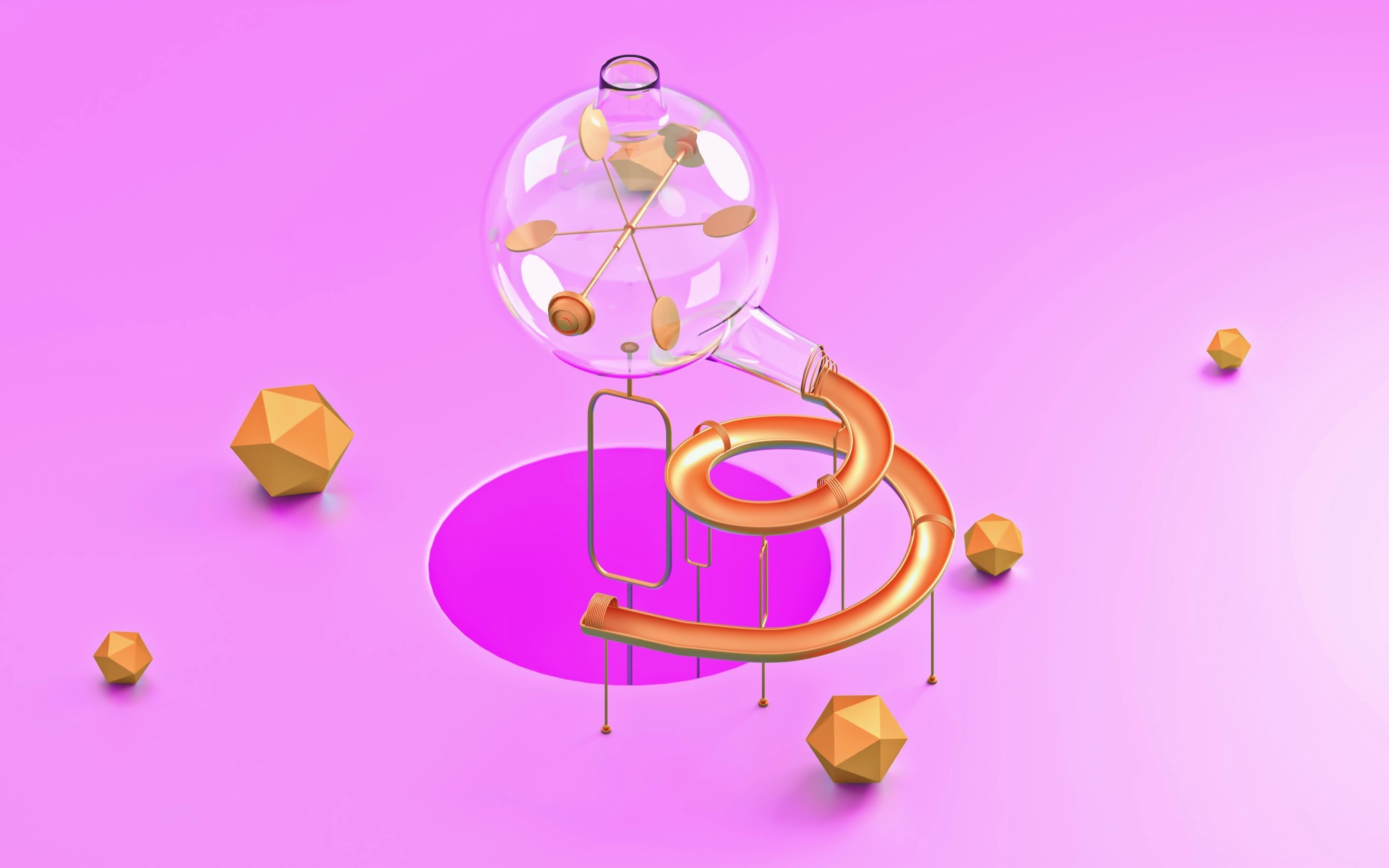 c4d-动次打次滚动的小球儿