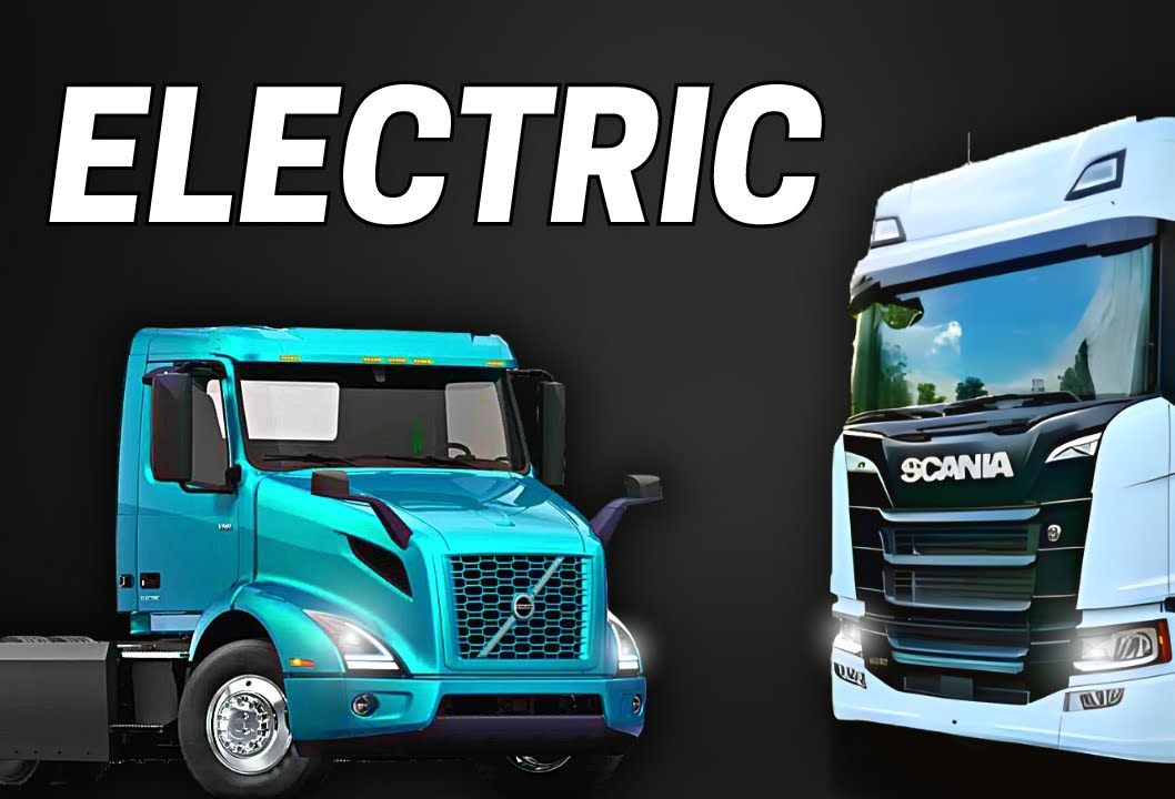 [图]【YouTube】电动斯堪尼亚、沃尔沃、达夫和雷诺即将加入 ETS2 和 ATS - 官方！Electric Scania, Volvo, DAF & Rena