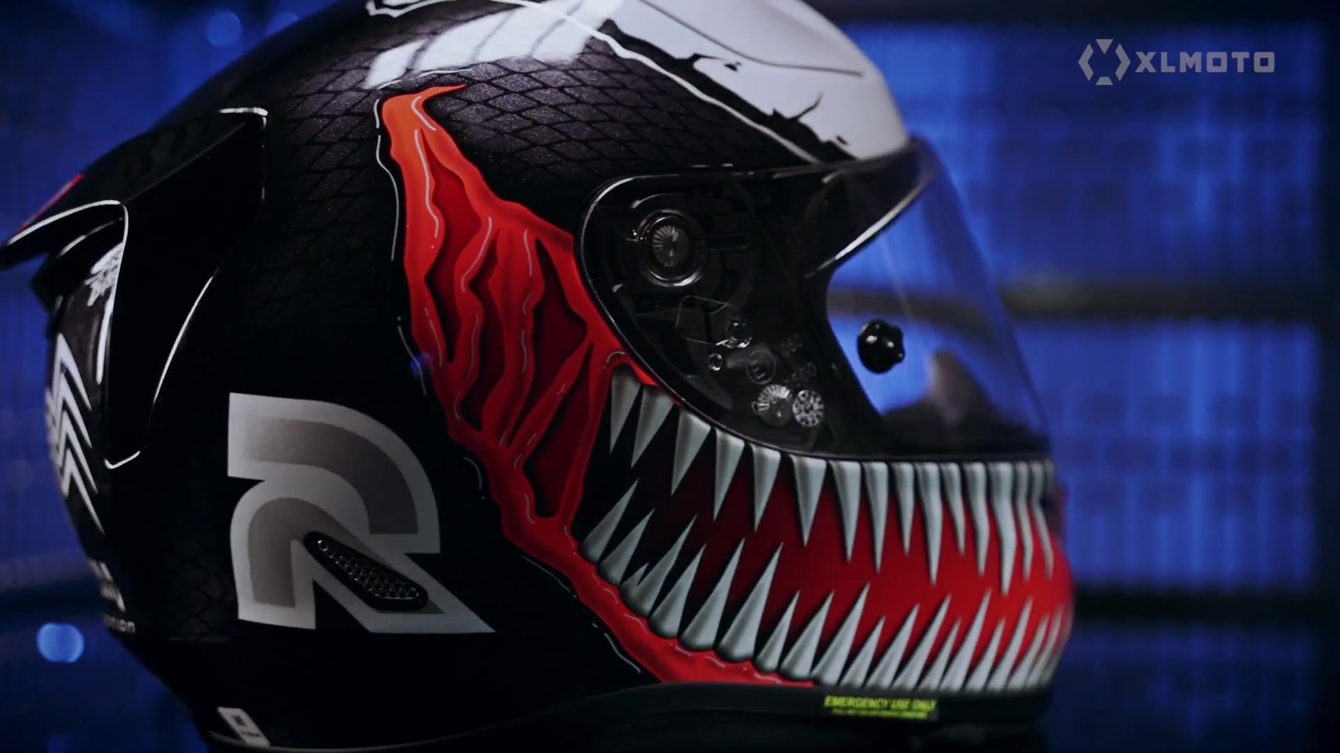 毒液漫威联名限量头盔hjcrpha11venommc1