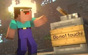 [图]【Minecraft】动画短片：别碰！Don't Touch!