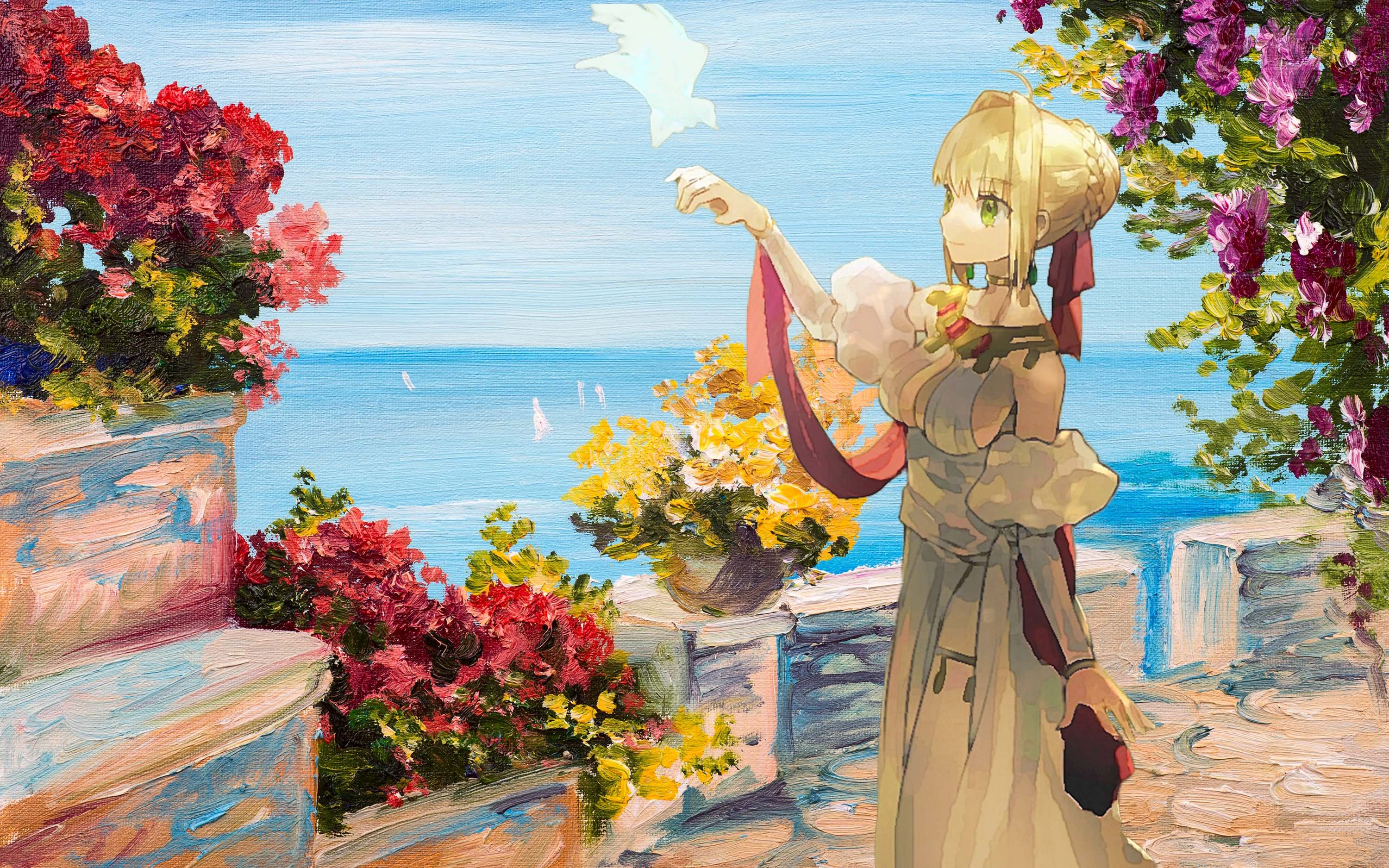 【fgo/ai尼禄】fake wings