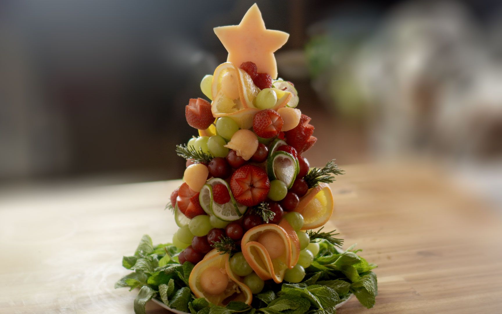 Fruit Christmas Tree  水果圣诞树哔哩哔哩bilibili