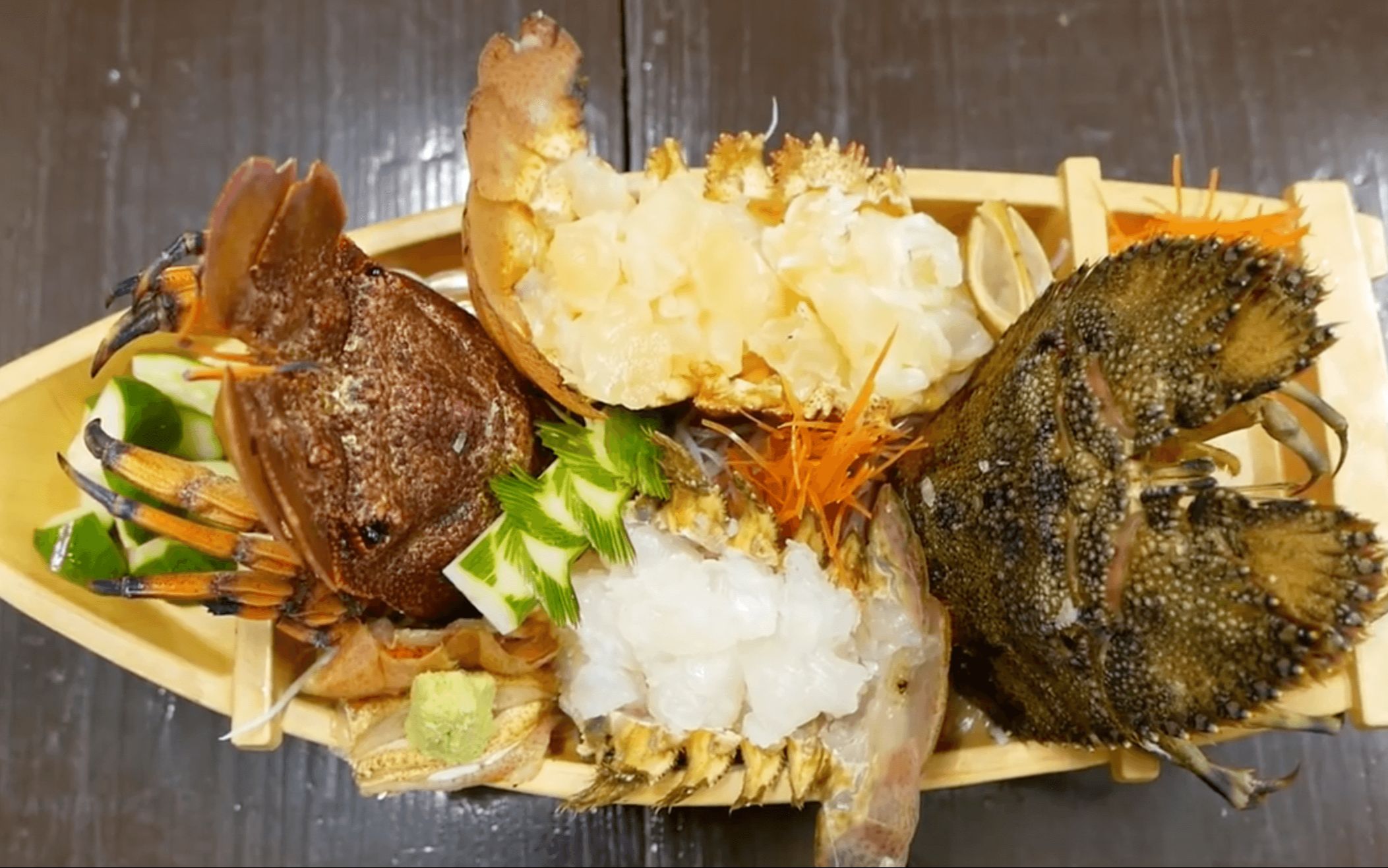 【日本街边美食】龙虾寿司!