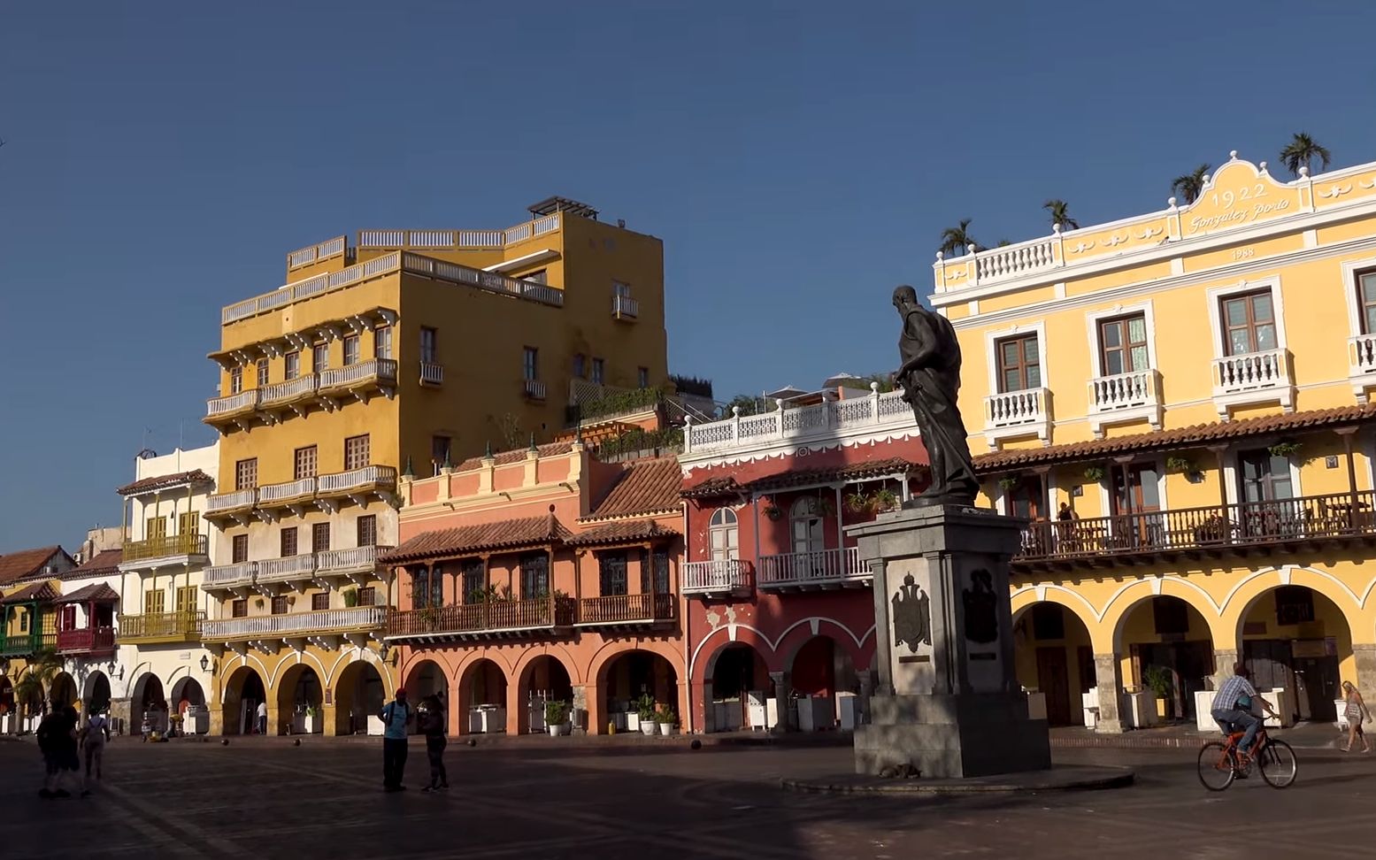 卡塔赫纳,哥伦比亚,4k超hd cartagena, colombia in 4k ultra hd