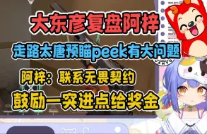 Download Video: 大东彦给阿梓复盘：走路太唐预瞄peek有大问题，解决后上钻石没问题！