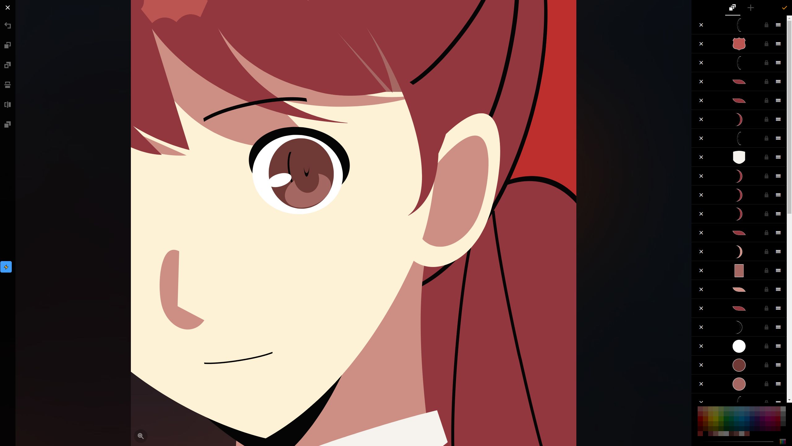 【战地一】图章制作过程——芳泽霞