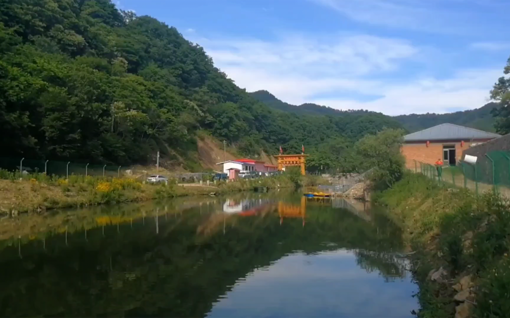 鸭绿江畔,仙境宽甸,振江度假村,山水之间的惬意哔哩哔哩bilibili