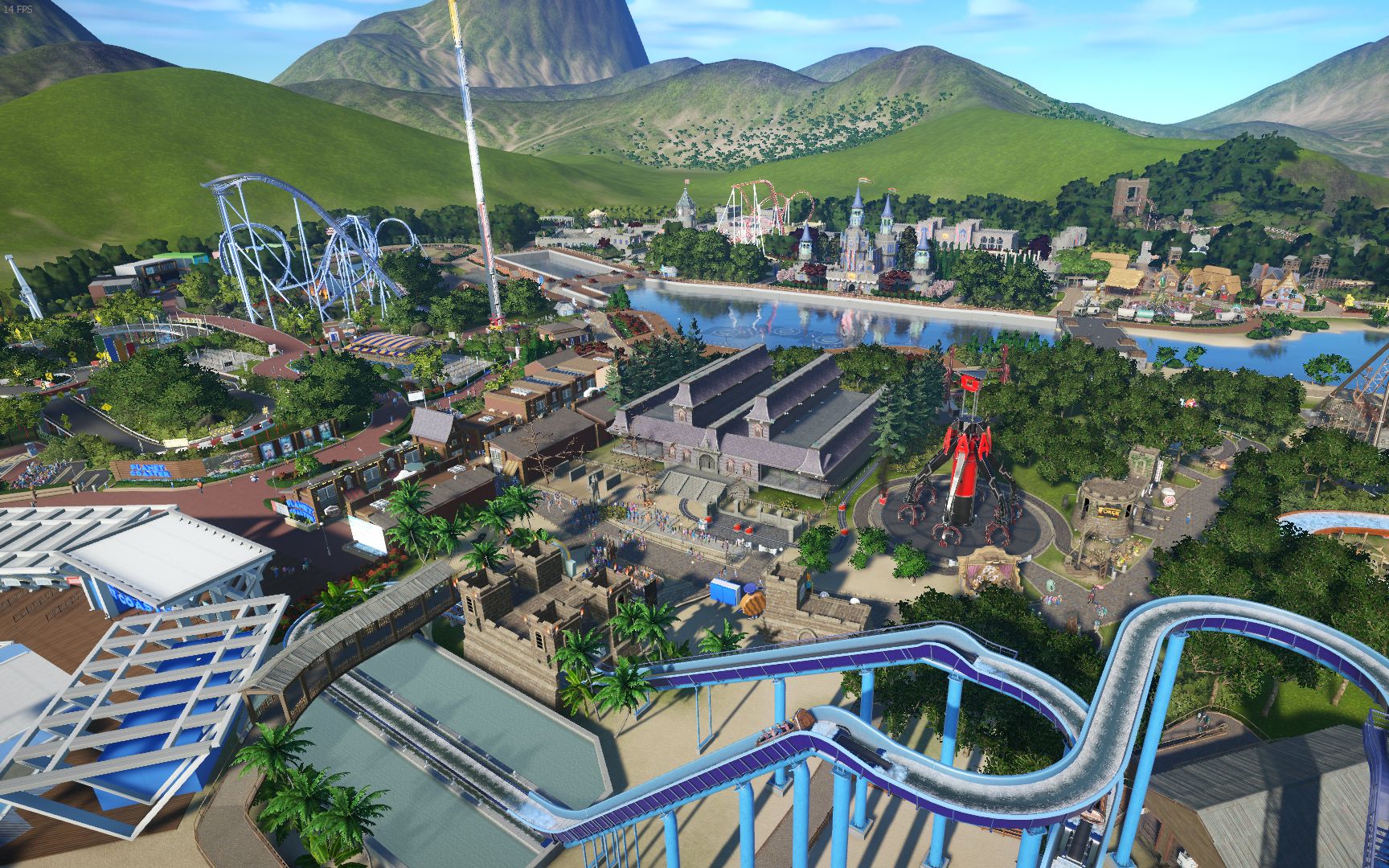 【过山车之星】零城市青铃乐园宣传片_哔哩哔哩_bilibili