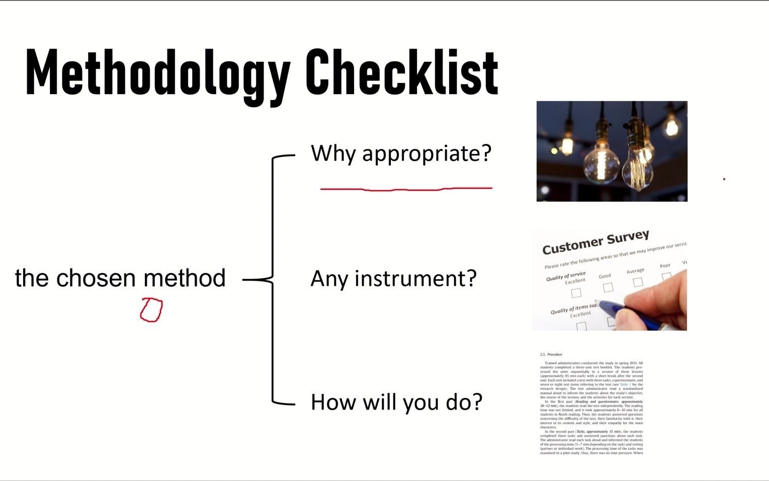 【英硕毕业论文写作必看】 methodology checklist哔哩哔哩bilibili