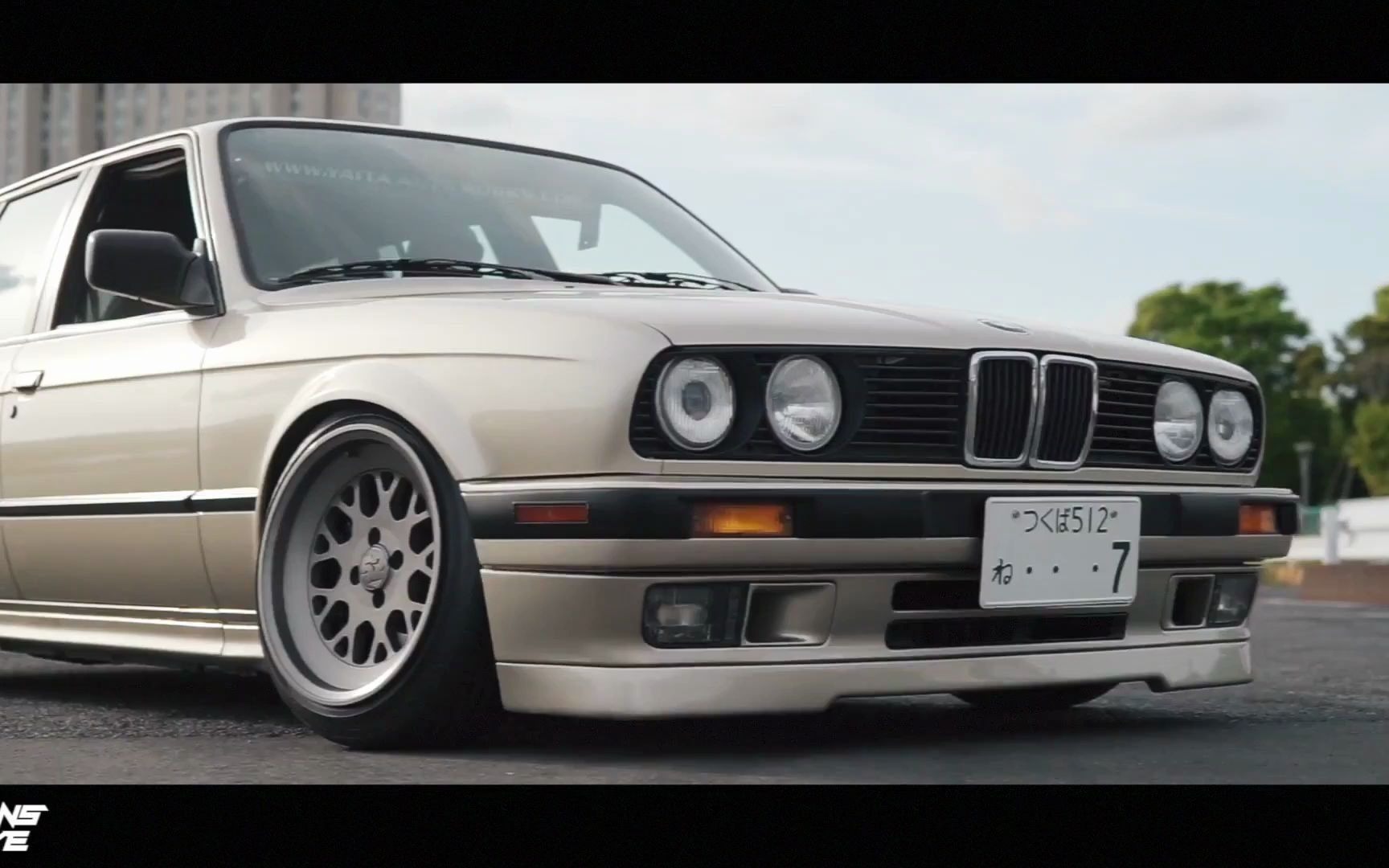 稀有的宝马四眼瓦罐宝马e30m3touring