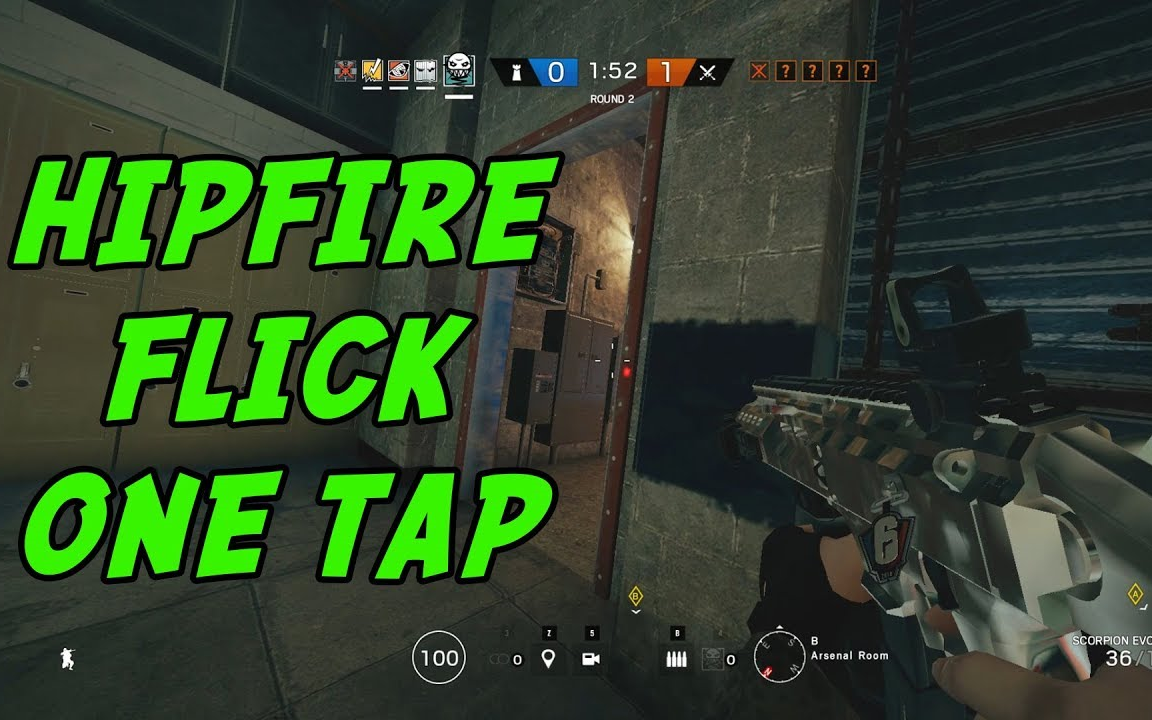 【Muzi】The Hipfire Flick One Tap  Rainbow Six Siege哔哩哔哩bilibili