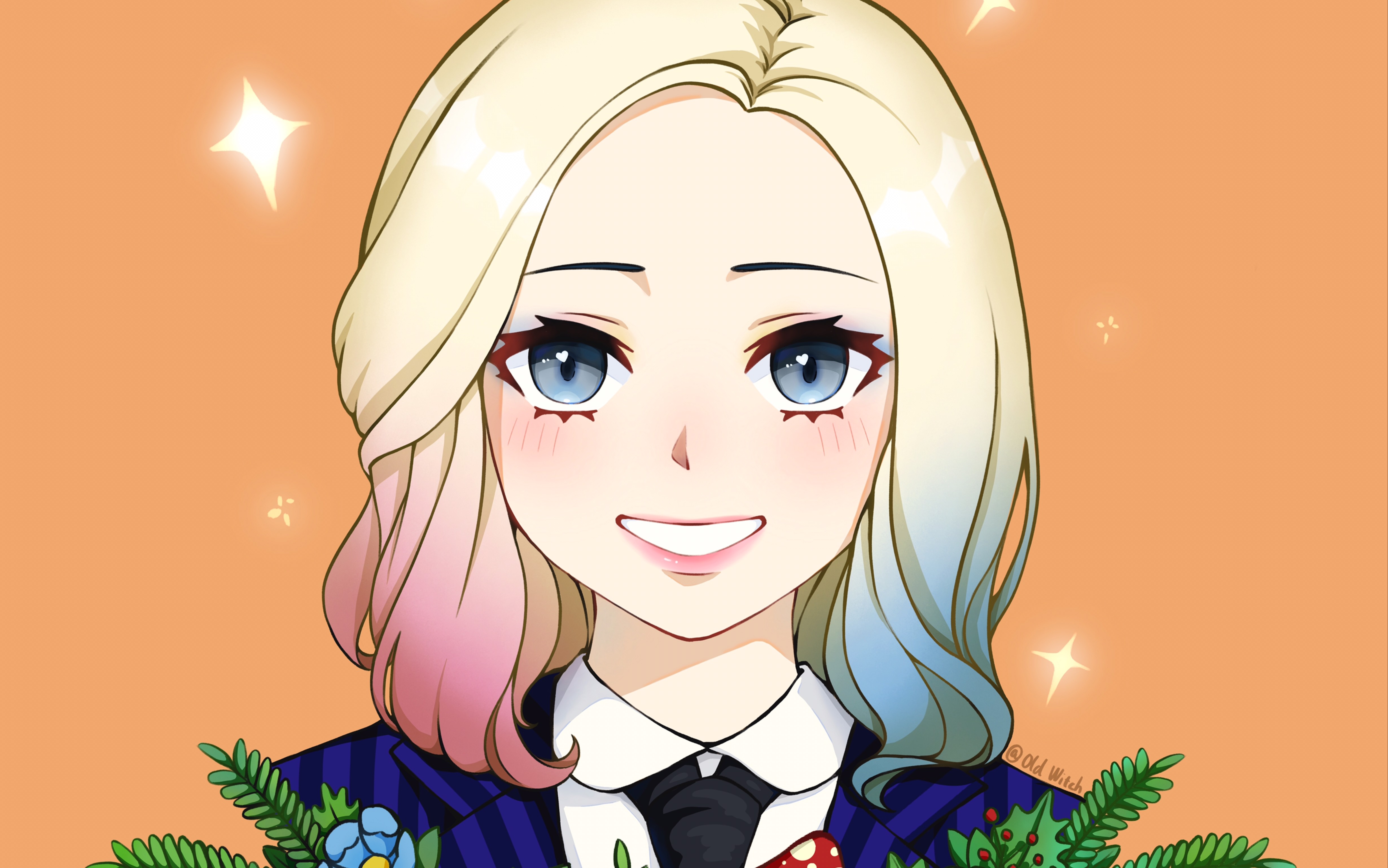 摸一个奶呼呼的小狼女