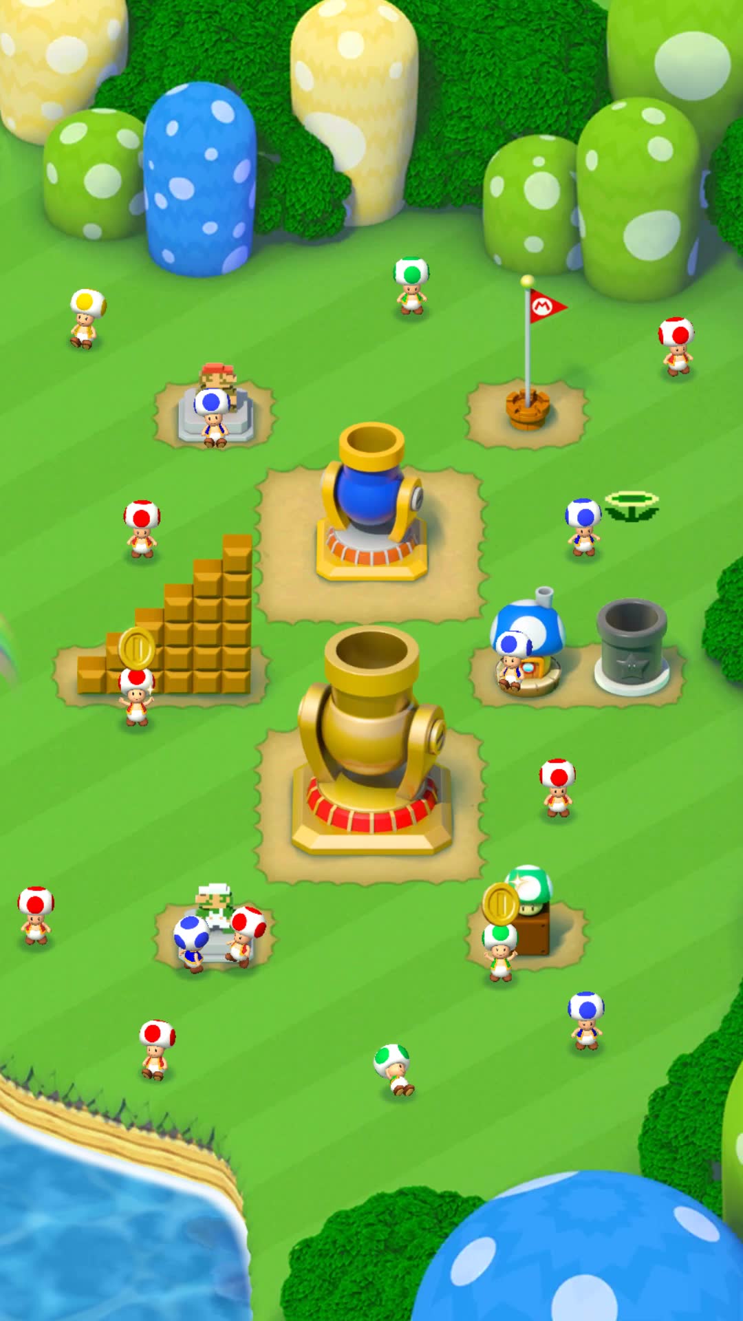 超级马里奥酷跑——新增的三种烟火大炮展示