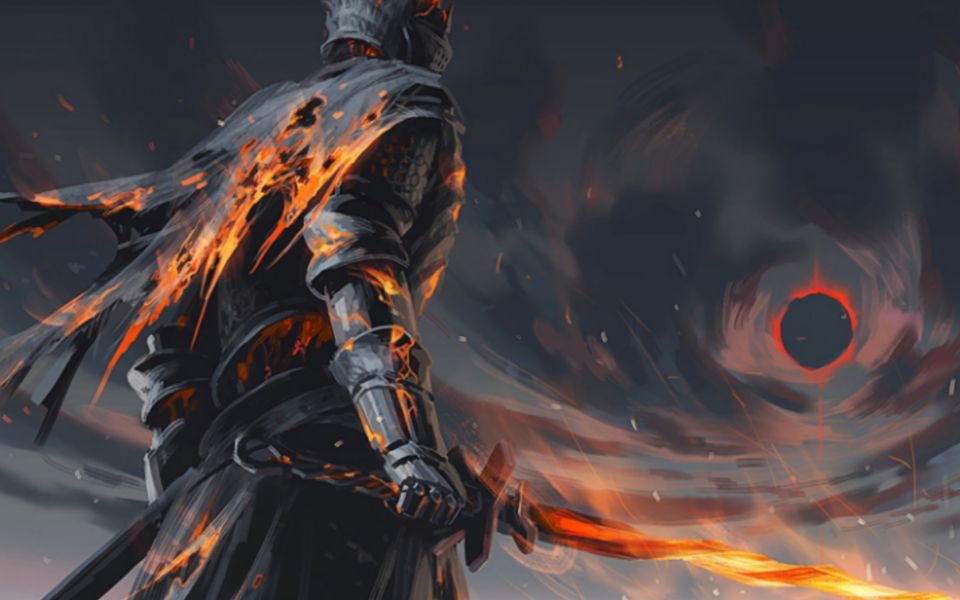 黑暗之魂3咒术师挑战8周目薪王化身