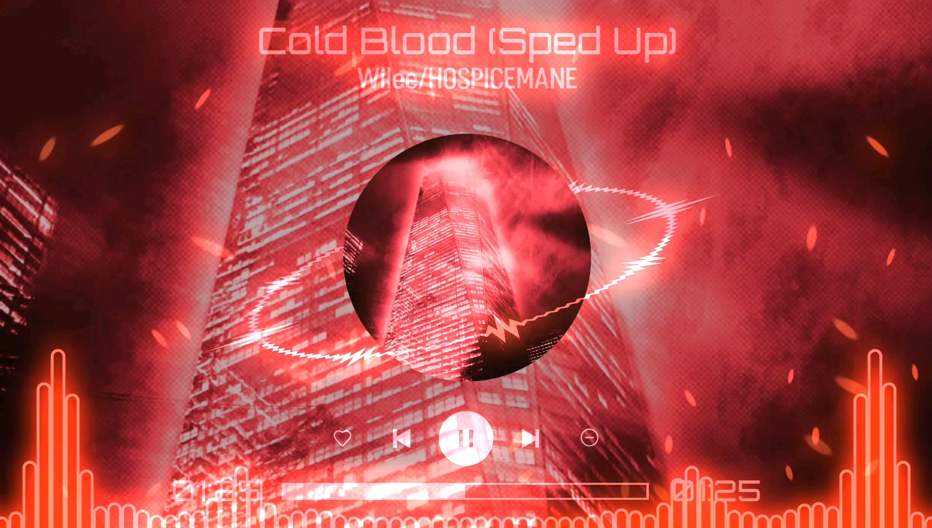 [Phonk]血之上升 ‖ Cold Blood (Sped Up)-Wilee/HOSPICEMANE