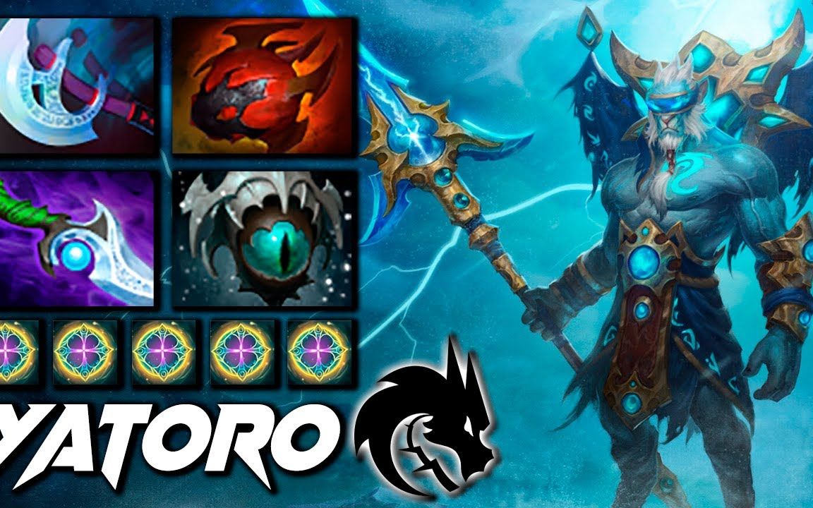 31 dota2】tspirit.yatoro幻影长矛手教学!