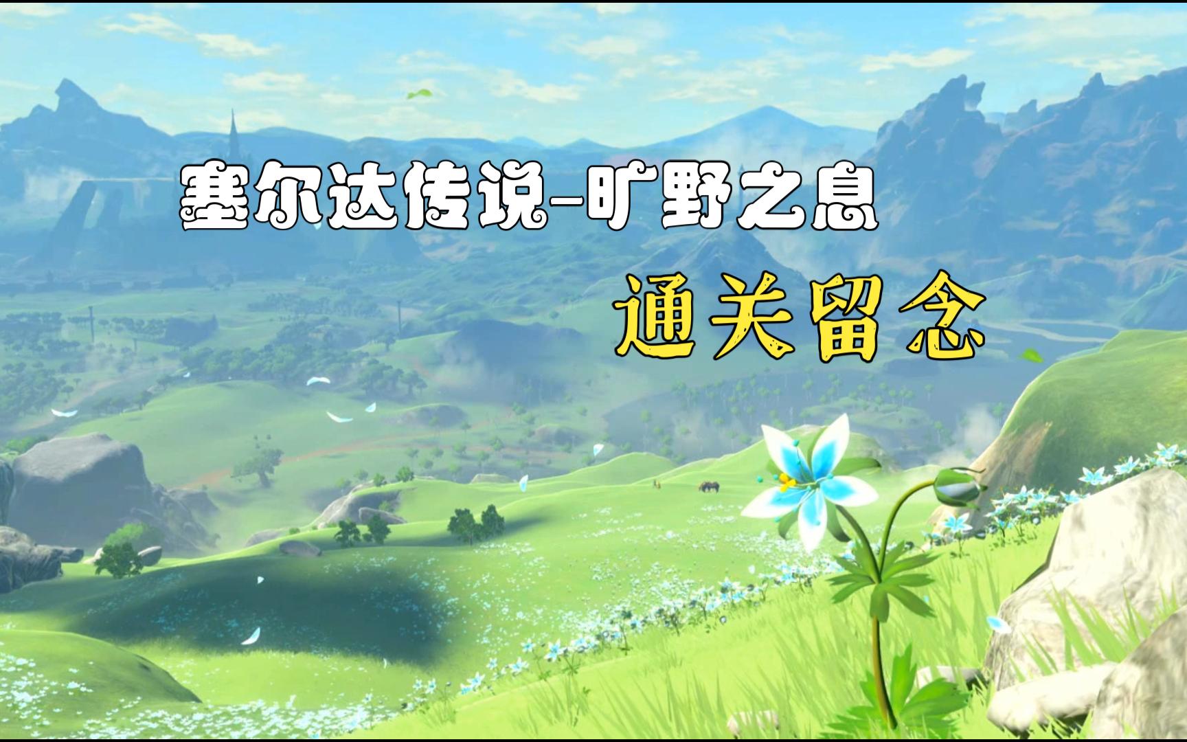 【塞尔达传说-旷野之息】讨伐盖侬complete,通关视频留念