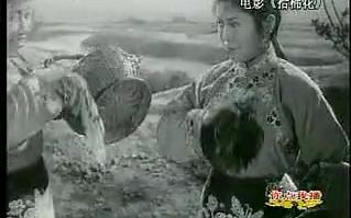 [图]安徽泗州戏电影《拾棉花》(1959) 李宝琴 蒋荣花 左运前