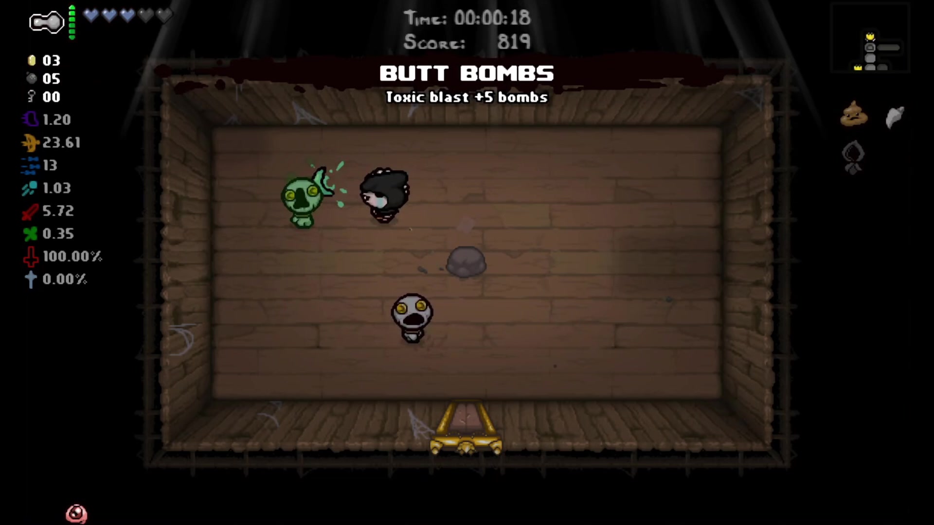 【以撒的结合】终于用妈刀通关了,不再花里胡哨