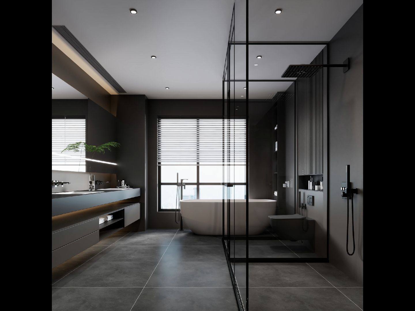 1.2卫生间灯光表现全流程