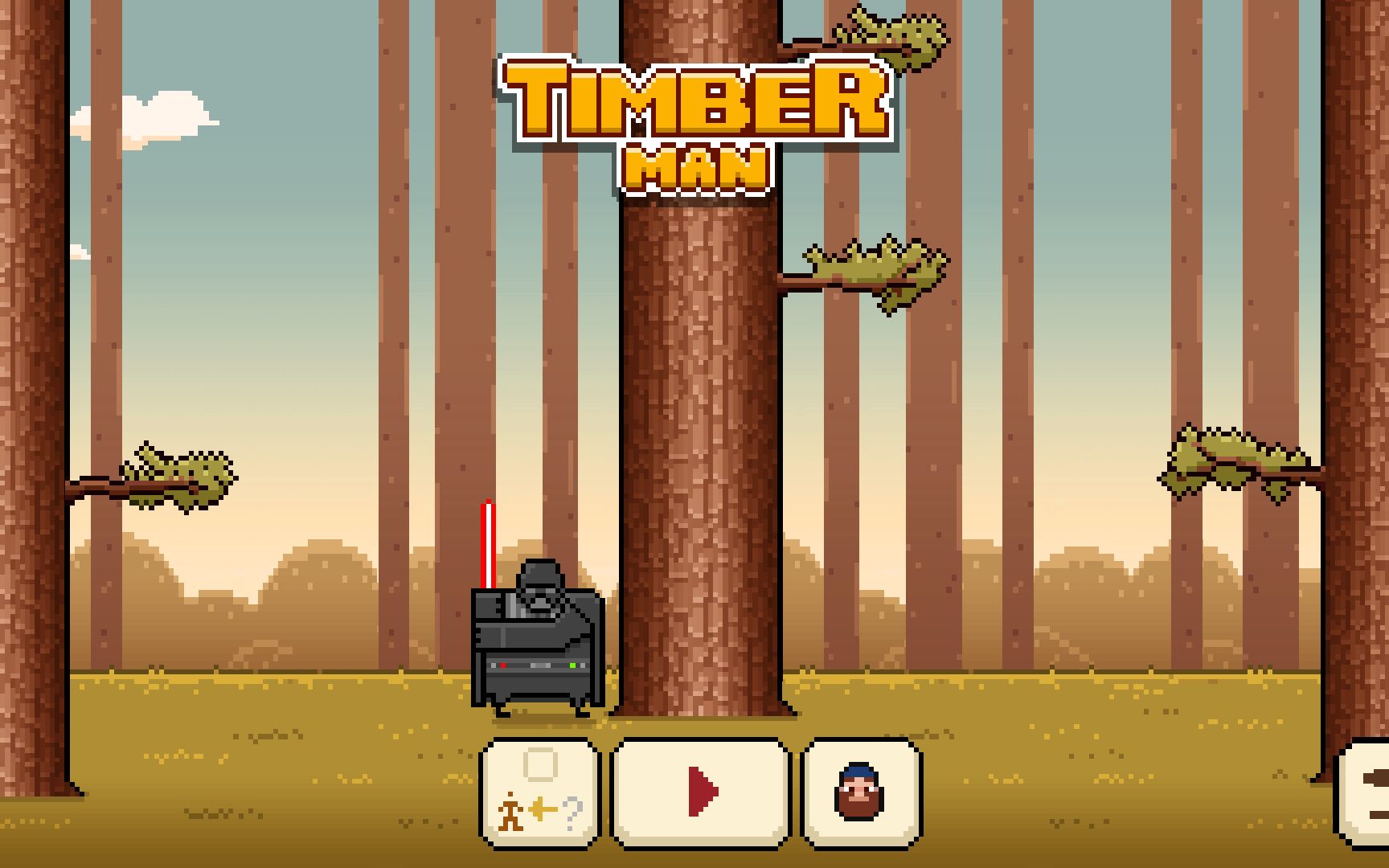 【晓爱解说】(疯狂伐木工)练手速的好游戏