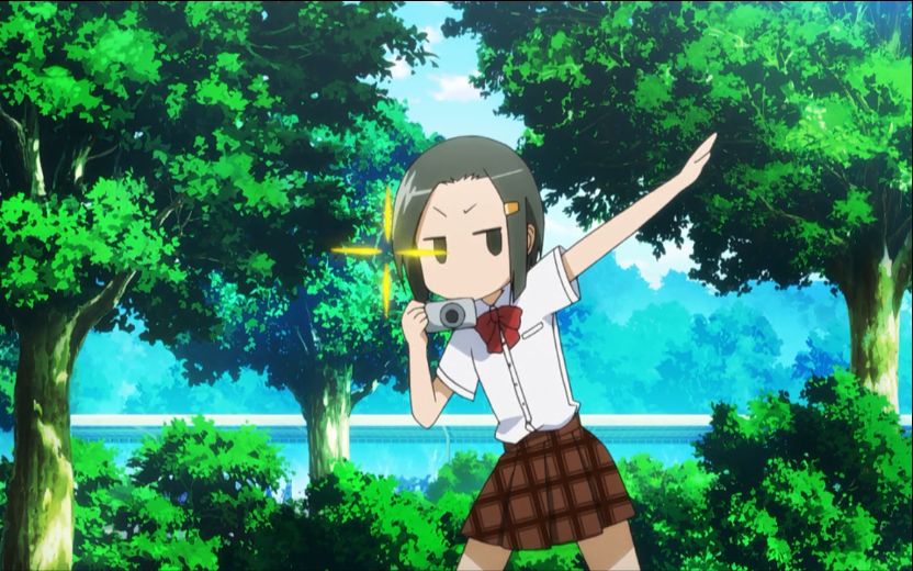 妄想学生会 畑兰子cut   勤奋的兰子