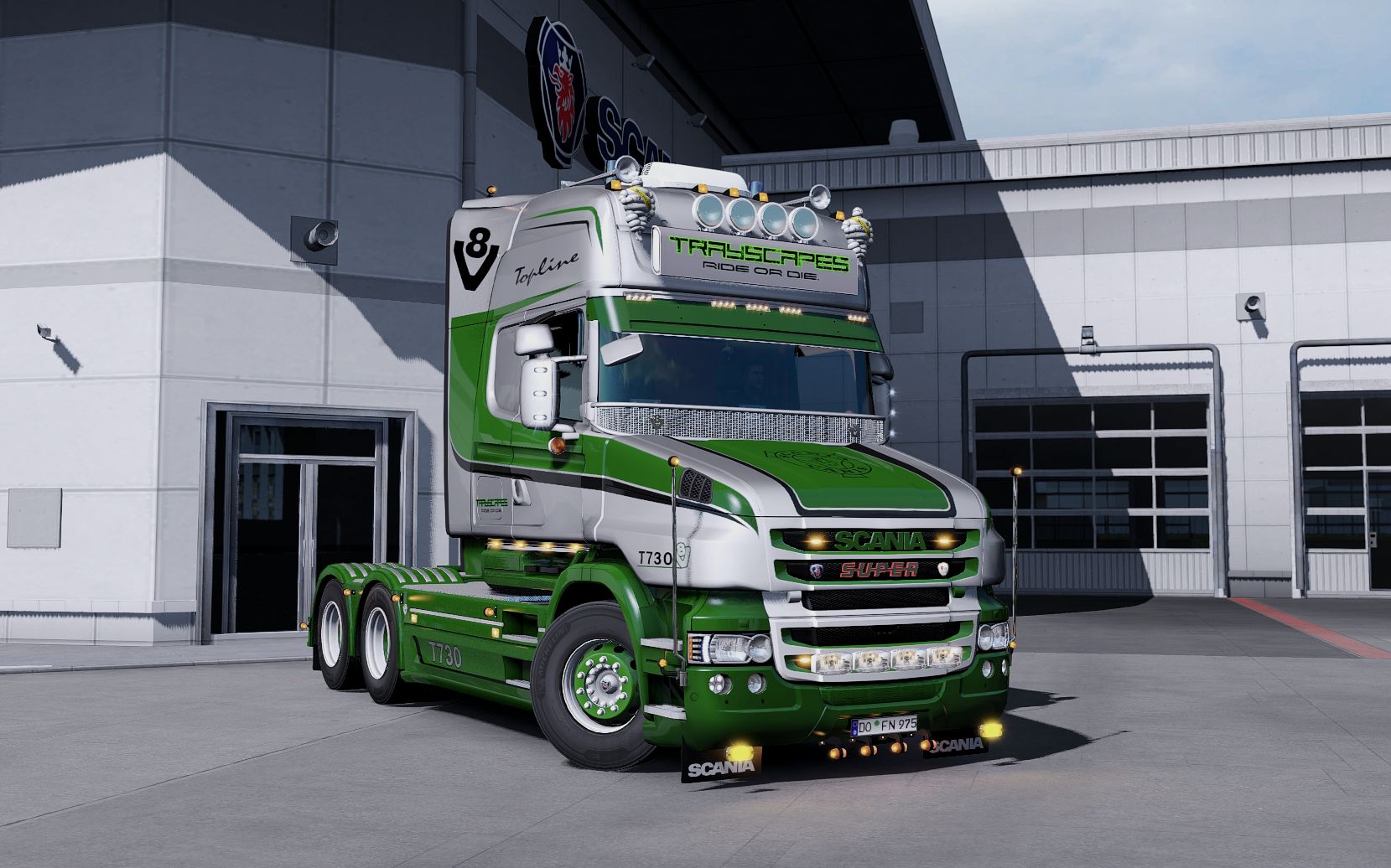 斯堪尼亚t系改装案例