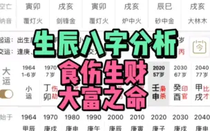 Download Video: 《客户八字分析》富贵的八字分析