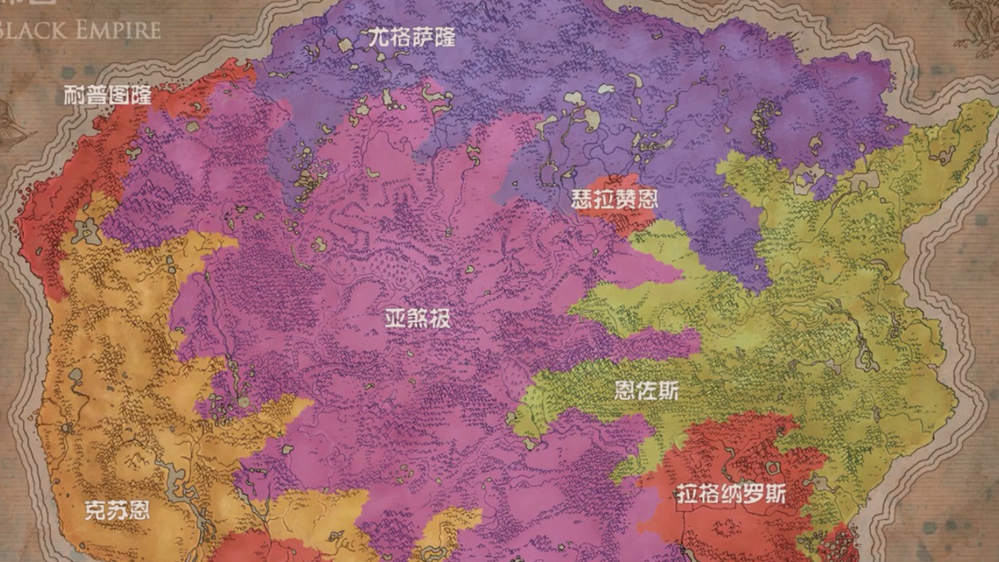 古代艾泽拉斯地图