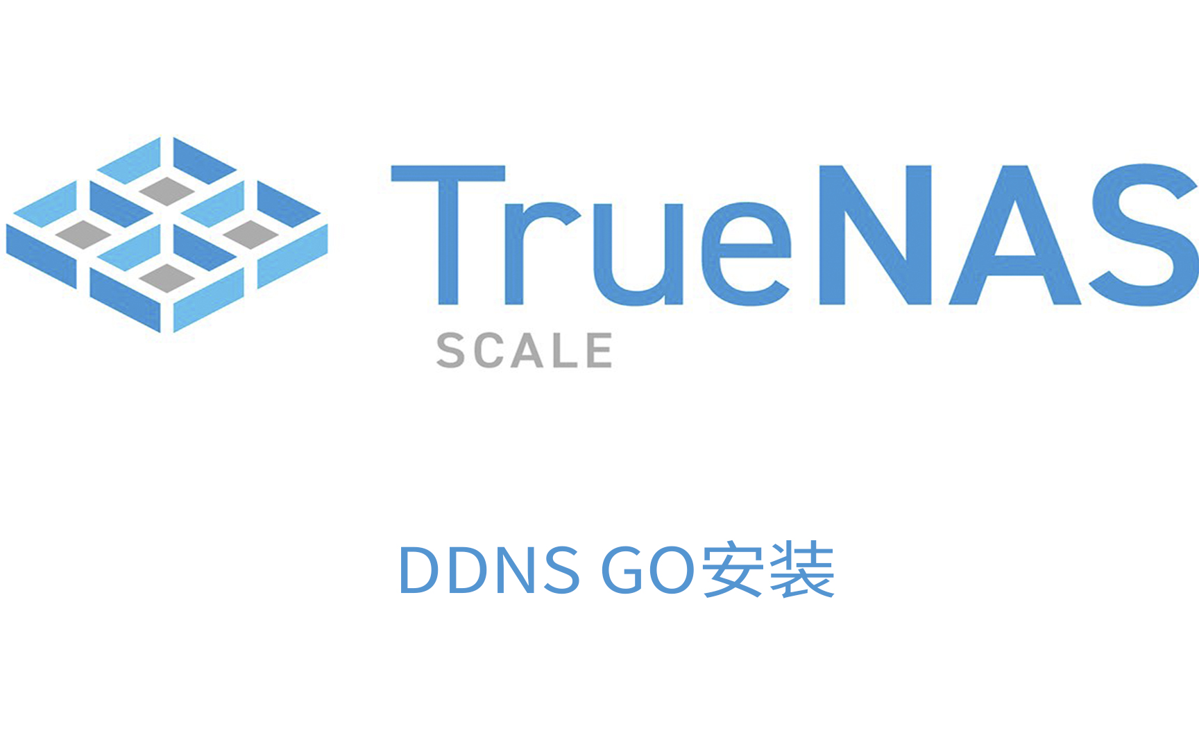 TrueNAS SCALE 自定义安装DDNSGO,动态域名解析哔哩哔哩bilibili