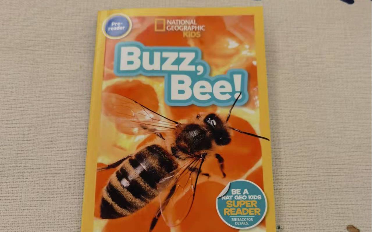 national geographic kids 国家地理少儿 pre-reader【buzz, bee!】