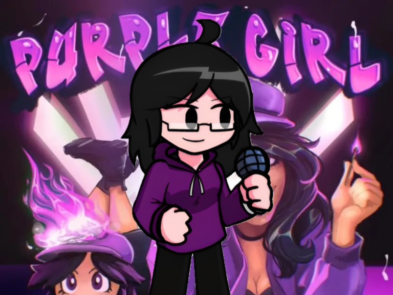 我的世界动画音乐紫衣女孩