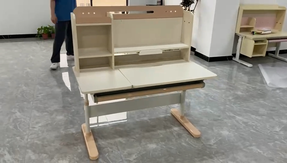 好学童小博士系列学习桌安装视频