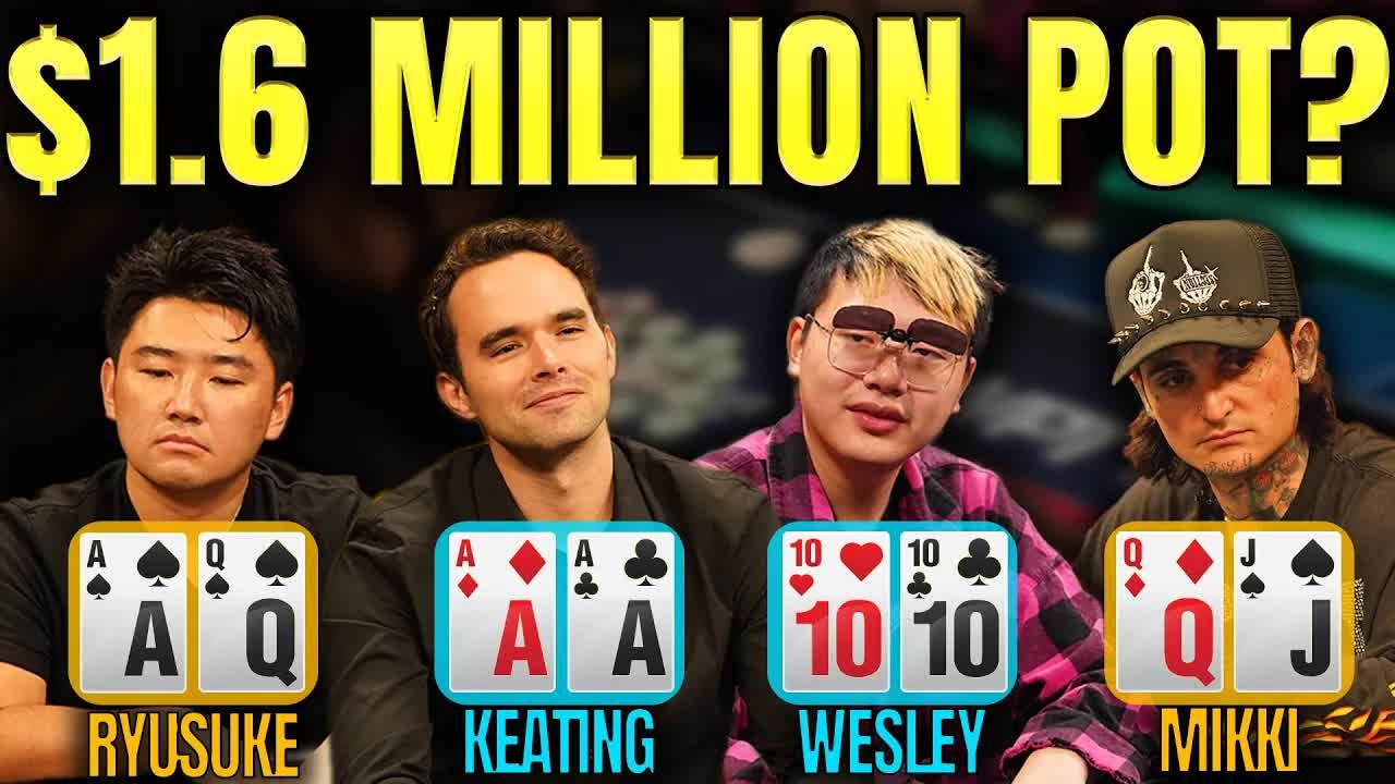 $35,000 Straddle! Alan Keating Has POCKET ACES in哔哩哔哩bilibili