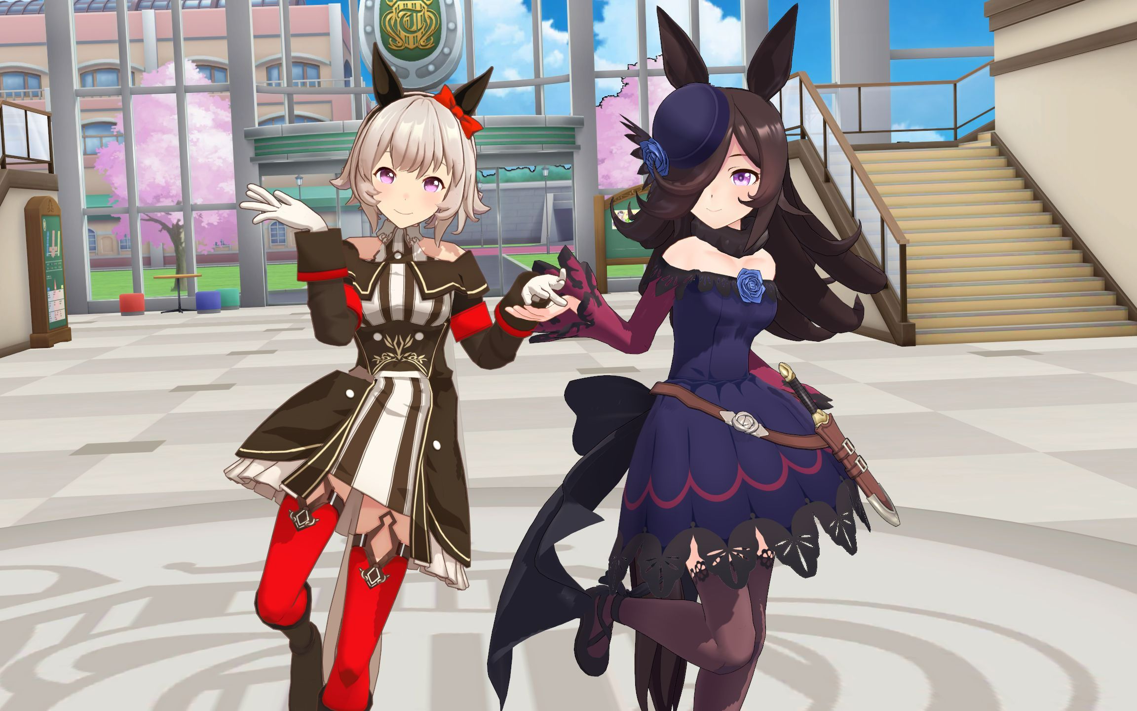 《赛马娘mmd》危险派对,但是米浴和真机伶