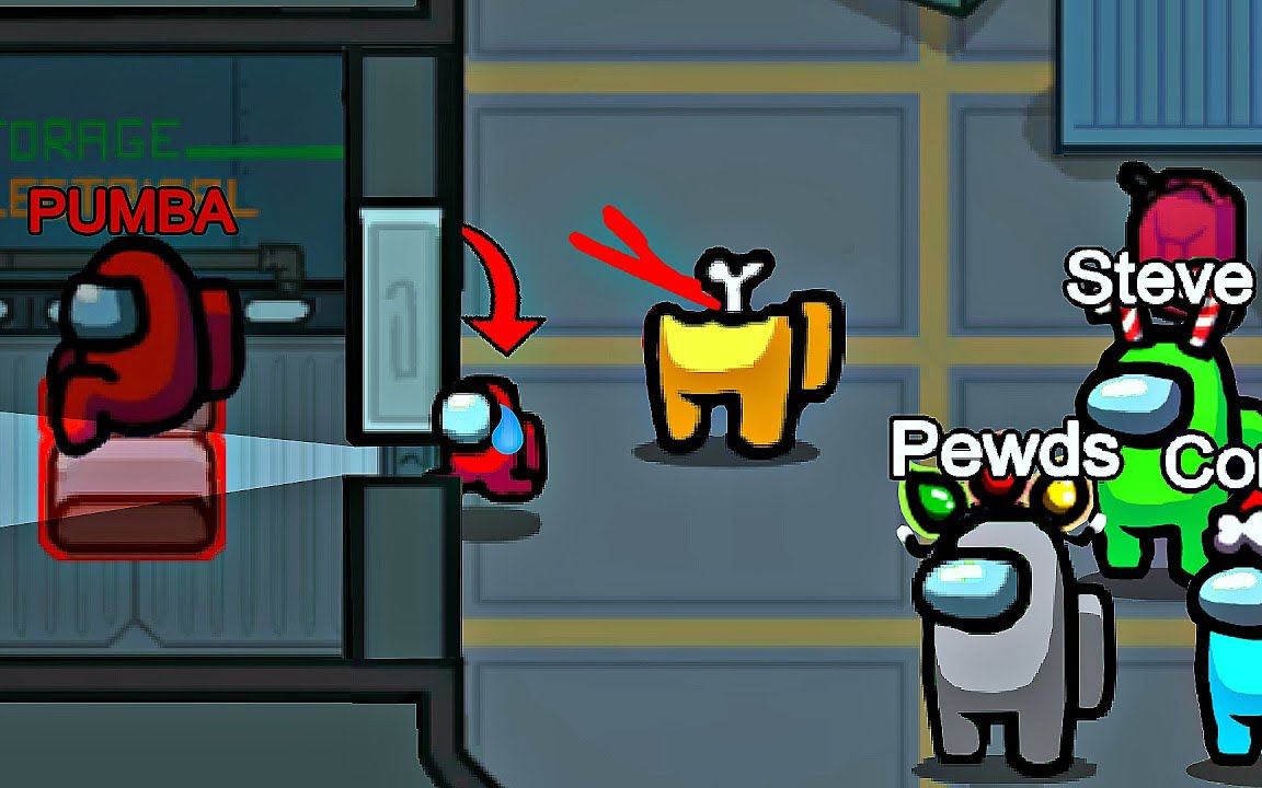 【pumba】太空杀 欢乐集锦 among us 58期 在我们之中_哔哩哔哩 (゜