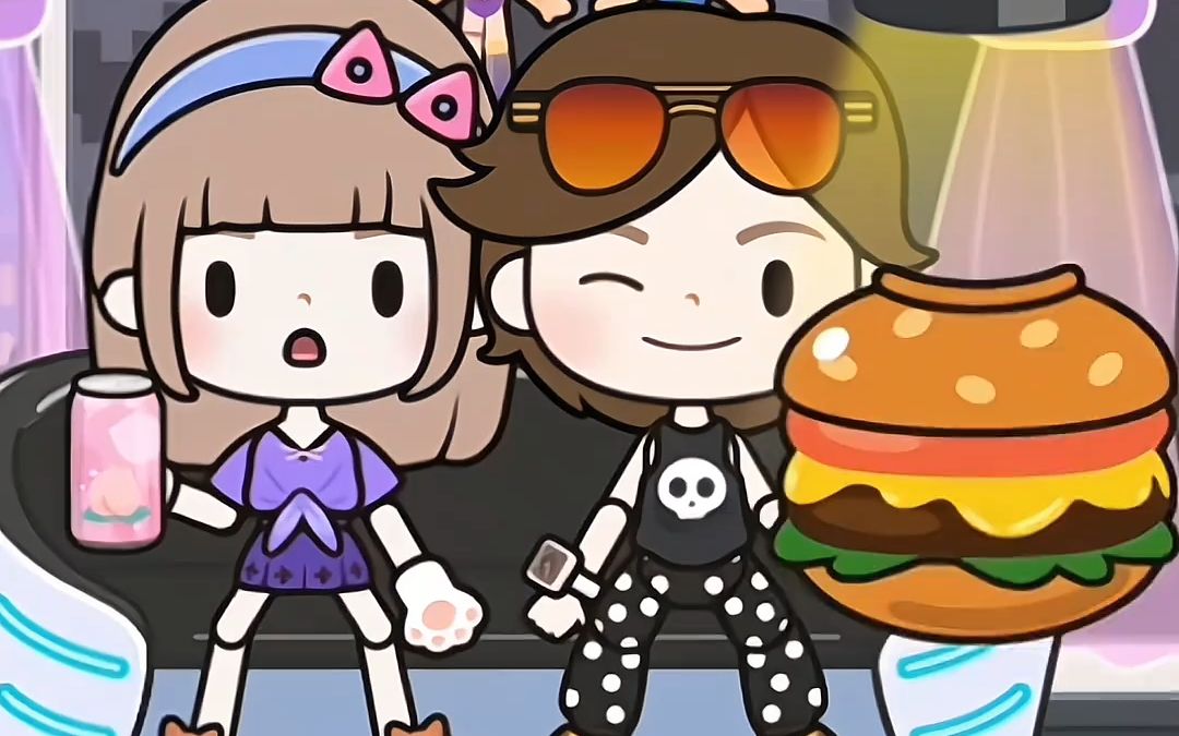 米粒摩卡的米加小镇情侣日常