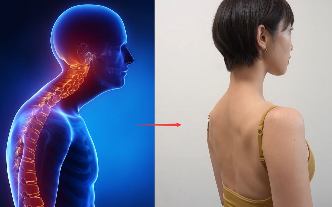 【塑形】8分钟美背,挺拔体态,改善探肩驼背,久坐族低头族必练