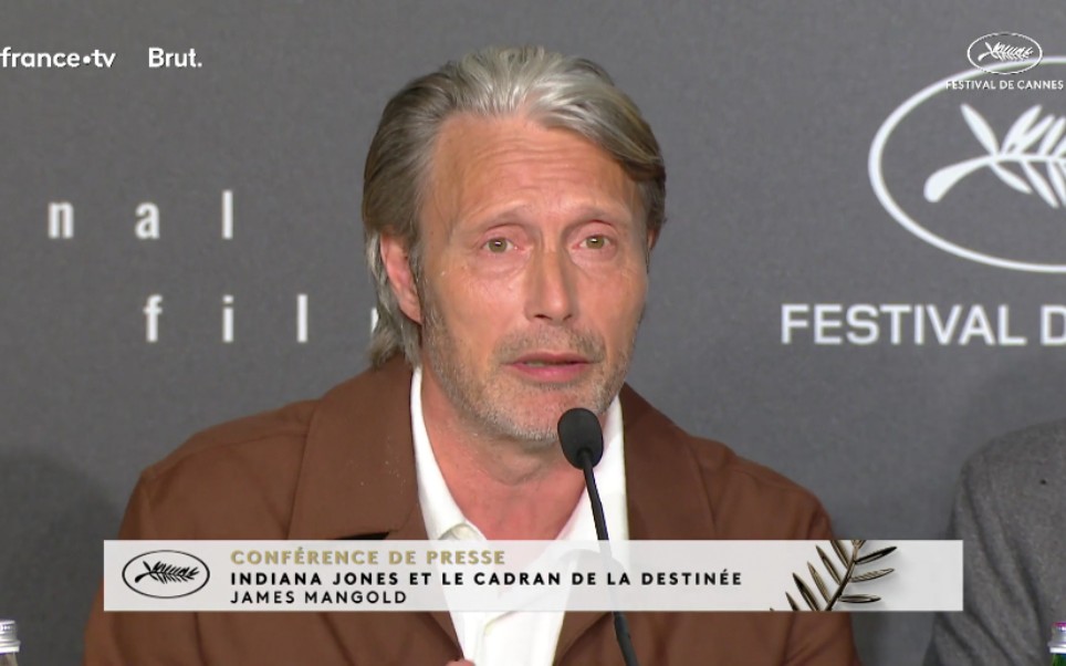 [图]【Mads Mikkelsen】《夺宝奇兵5：命运转盘》记者招待会完整视频（2023.5.19）