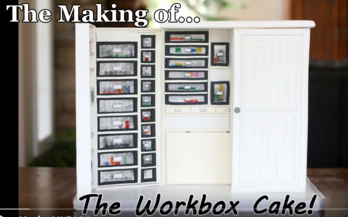 工具箱蛋糕的制作 The Making of the Workbox Cake哔哩哔哩bilibili