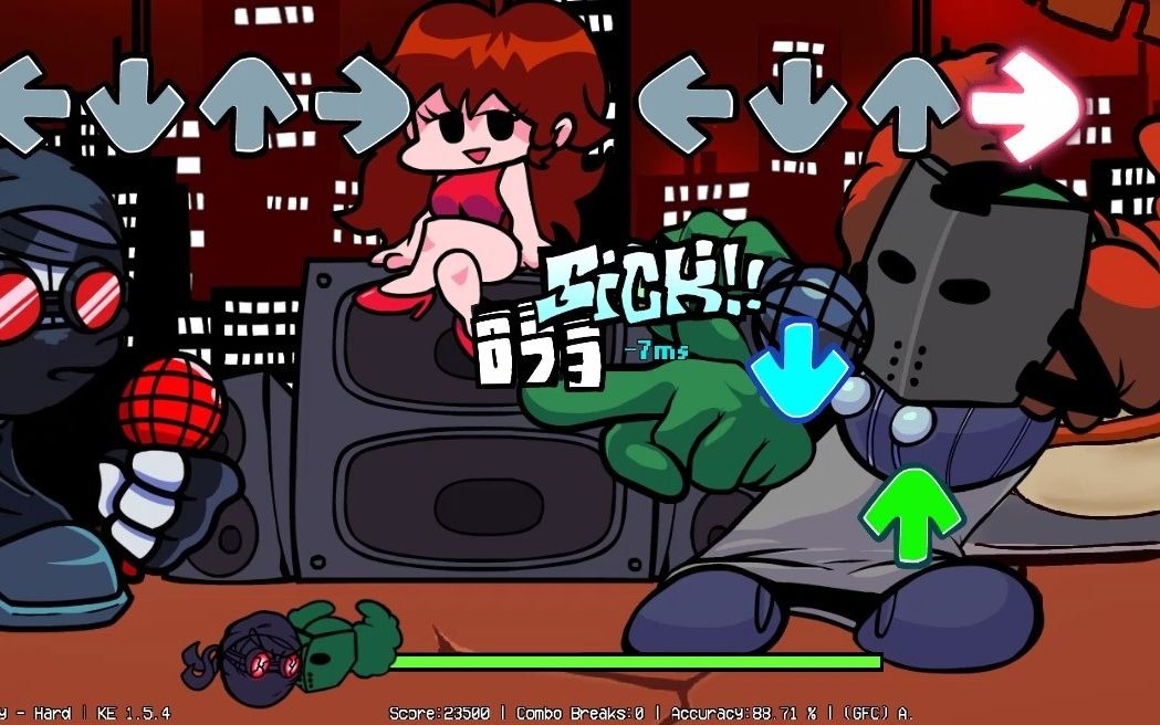 【fnf】tricky唱白金之星处刑曲