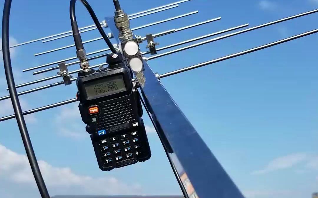 22八木天线接收国际空间站与日本福冈县小学天地对话