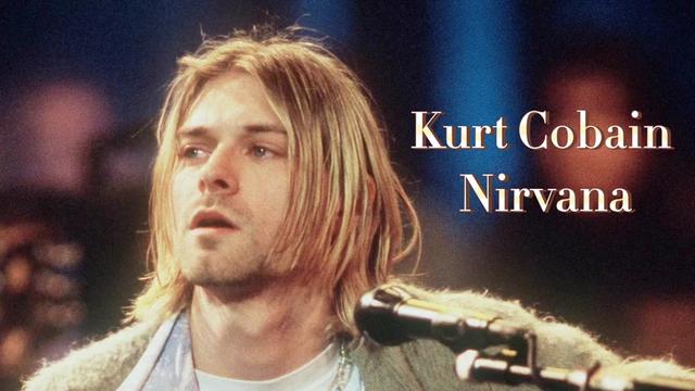 99滚圈帅气主唱 kurt cobain—nirvana