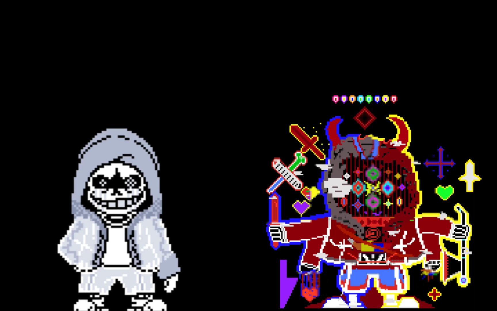 slaver(残杀之徒) vs god!404 sans ——phase 33